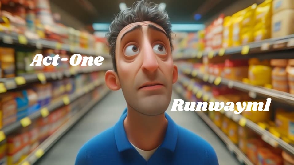 Act-One من RunwayML: تحويل الأداء التمثيلي إلى رسوم متحركة.