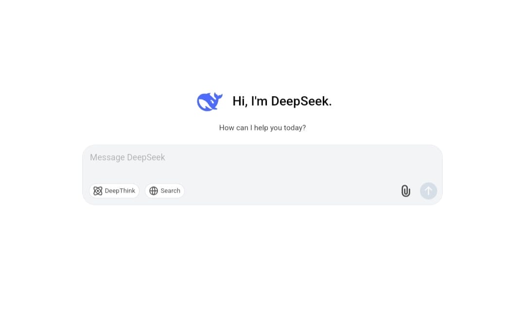 امكانية الاستخدام المجاني عبر منصة الشركة deepseek.com امكانية الاستخدام المجاني لنموذج التفكير R1 عبر منصة الشركة deepseek.com