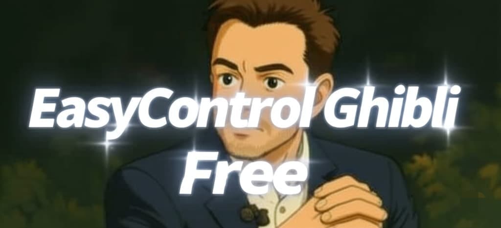EasyControl: بديل ChatGPT لتحويل الصور إلى فن جيبلي ستوديو مجانًا