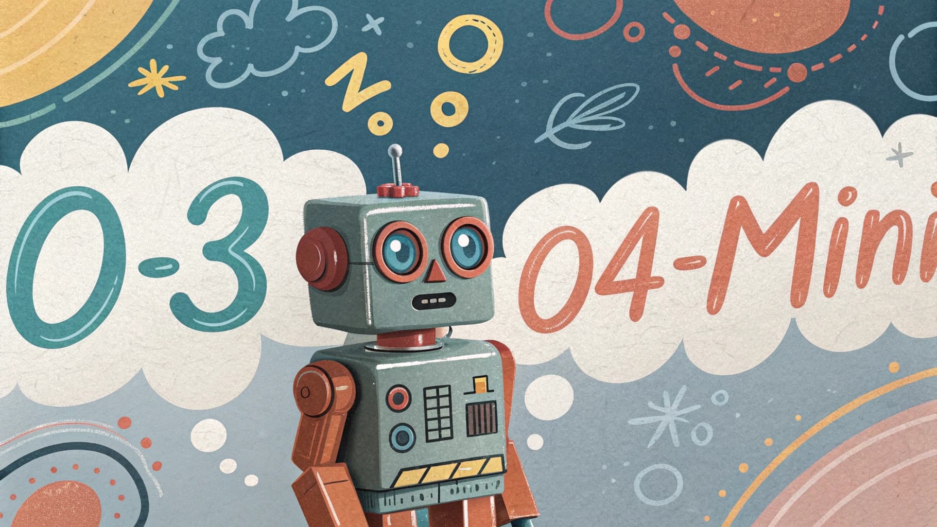 Illustration of a robot representing OpenAI o3 and o4-mini AI models and related hallucination issues