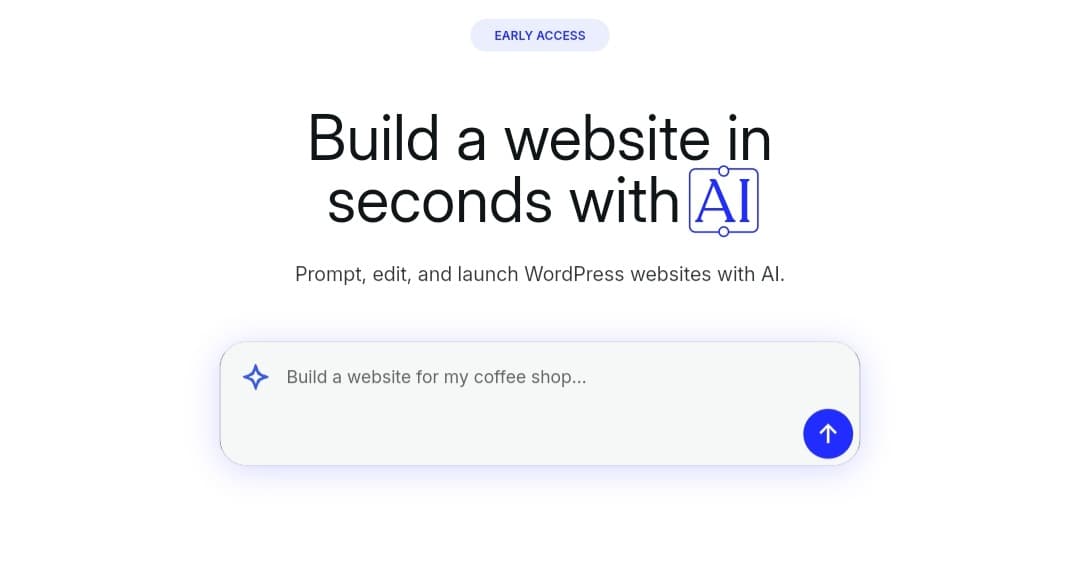 WordPress Launches a Free AI Website Builder for Site Creation