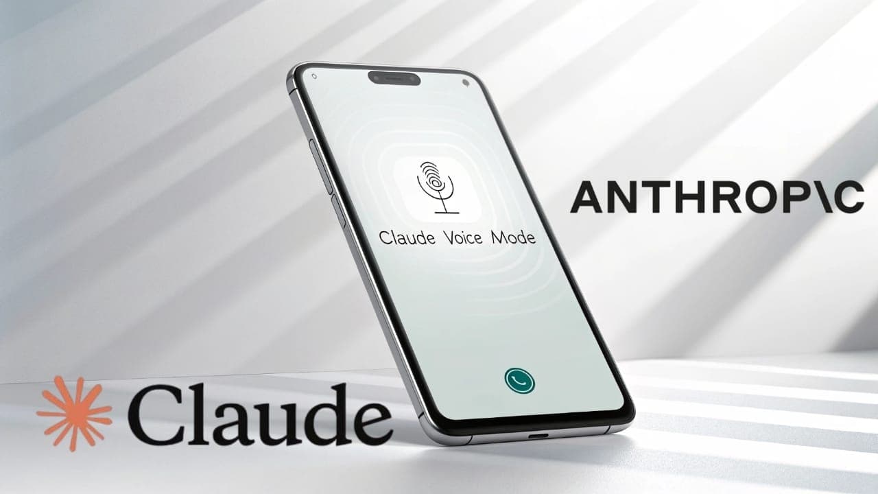 Anthropic Launches Claude Voice Mode  & Expands Web Search for Free