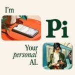 The Pi.ai website interface for natural and supportive conversations
