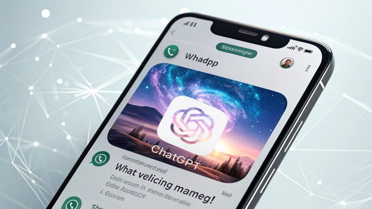  حوّل واتساب إلى استوديو فني: دليلك الكامل لإنشاء صور بـ ChatGPT برسالة