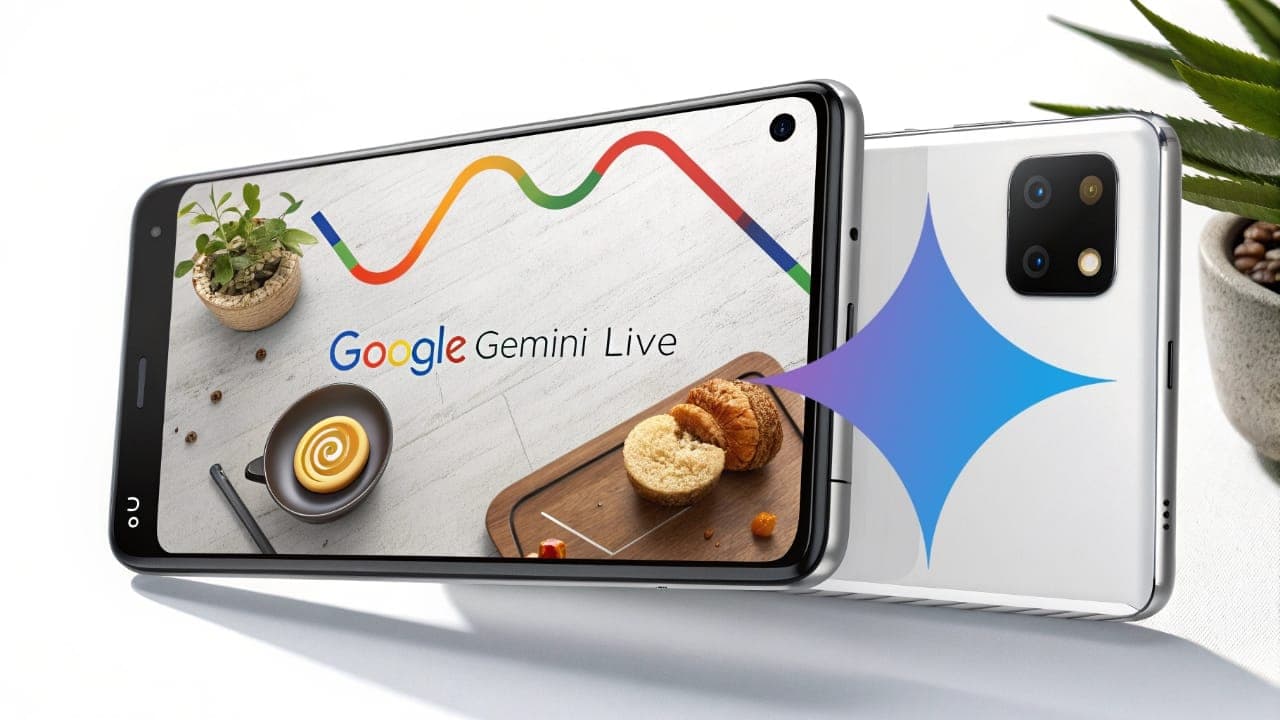يمكنك الآن مشاركة الكاميرا ومحتوى شاشة هاتفك مع Gemini Live مجانًا