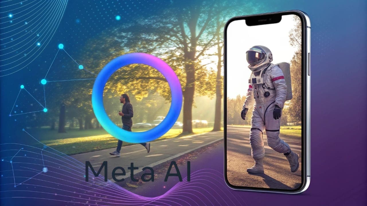 Meta AI تتيح تعديل الفيديوهات بالذكاء الاصطناعي للجميع بأنماط مذهلة