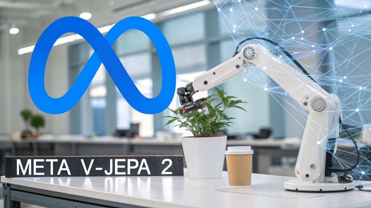 كيف ستفكر الروبوتات؟ ميتا تجيب بنموذج V-JEPA 2 الجديد